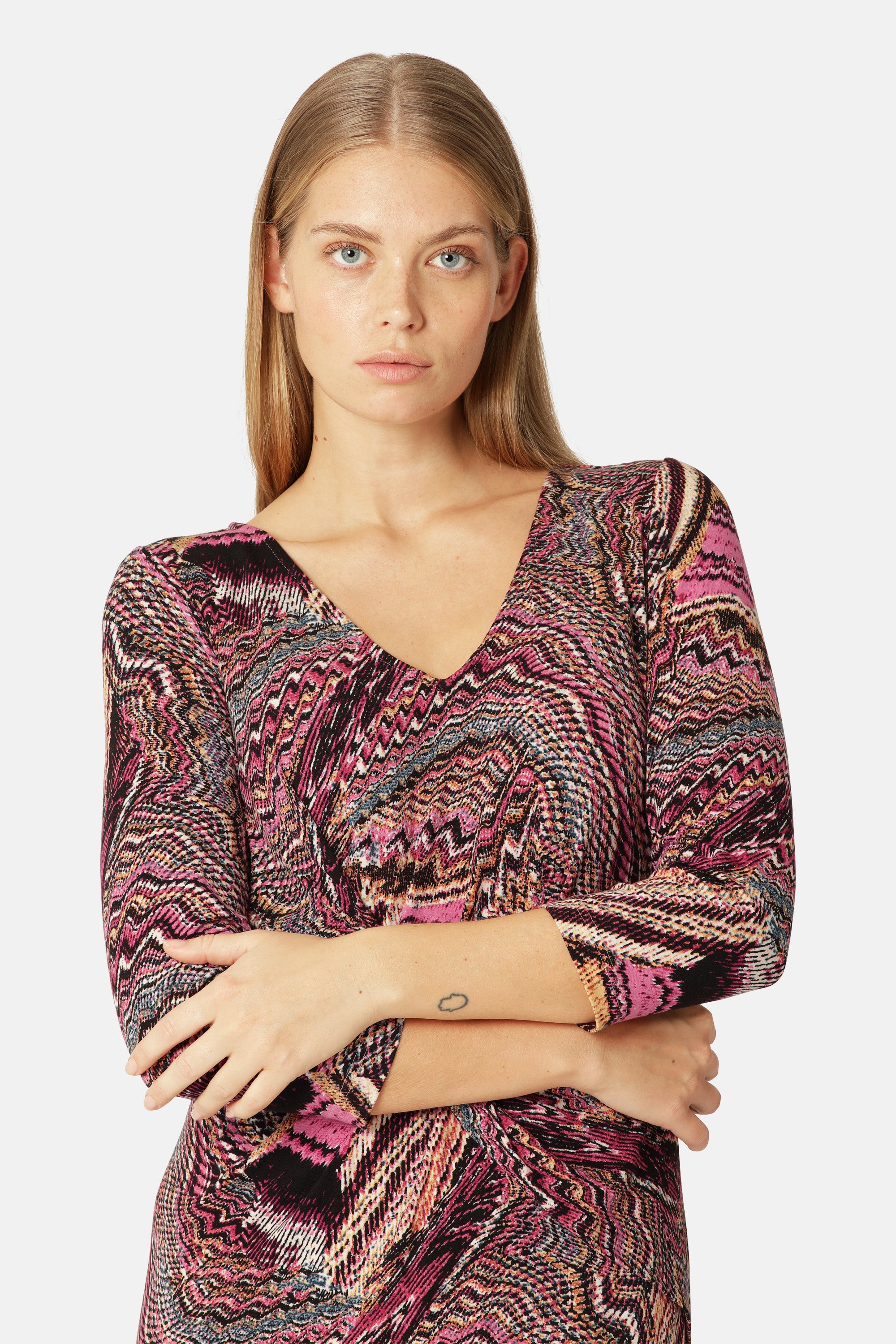 Ilse Jacobsen Hornbæk Womenswear Long Dress Clothes 908 Rosy Pink